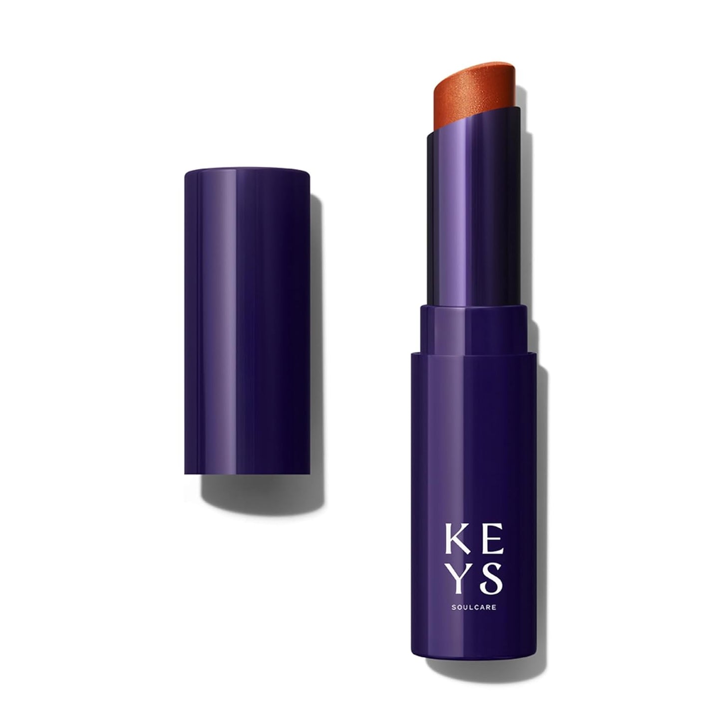 Keys Soulcare Comforting Tinted Lip Balm, Moisturizes, Smooths & Softens Dry Lips with Shea Butter, Buildable Sheer Color, Long-Lasting, Vanilla Scent