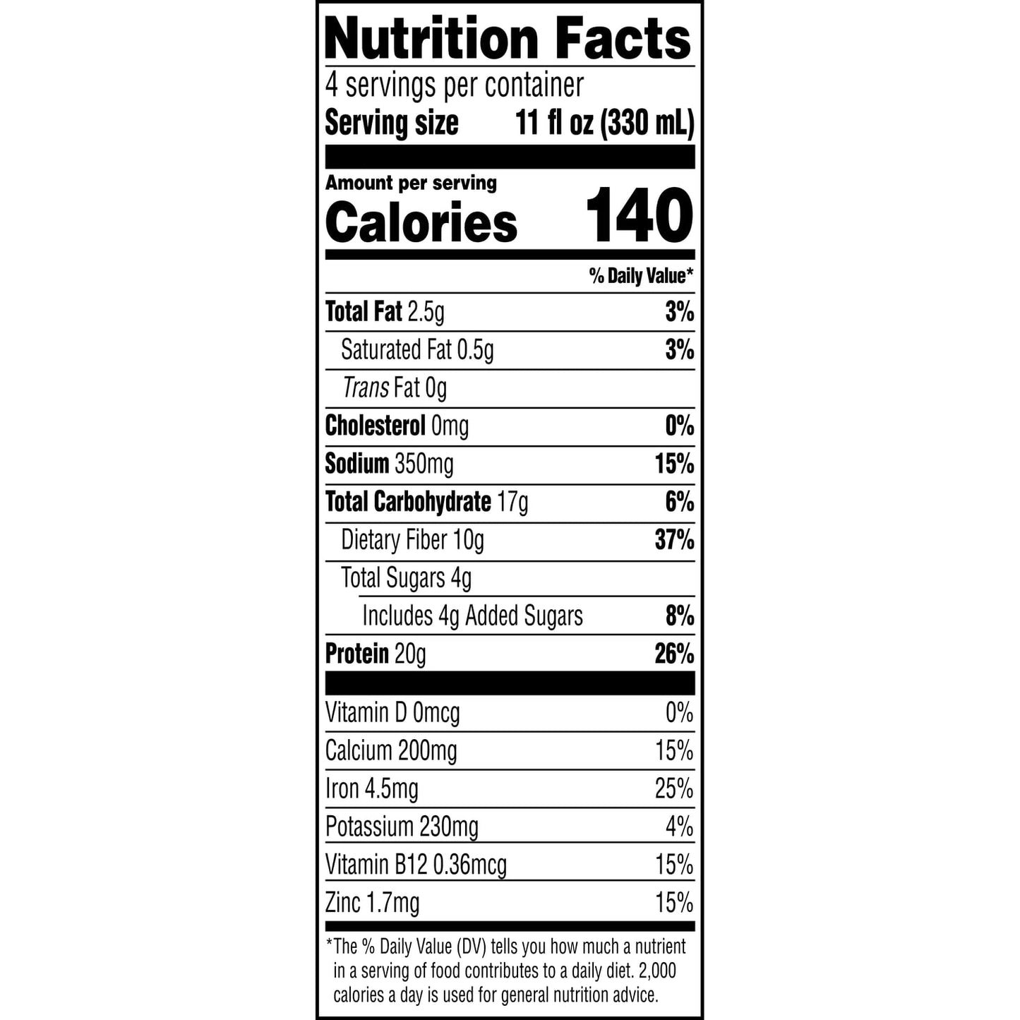 Evolve Plant Based Protein Shake, Double Chocolate, 20g Vegan Protein, Dairy Free, No Artificial Sweeteners, Non-GMO, 10g Fiber, 11 Fl Oz (Pack of 12) - (Formula May Vary)