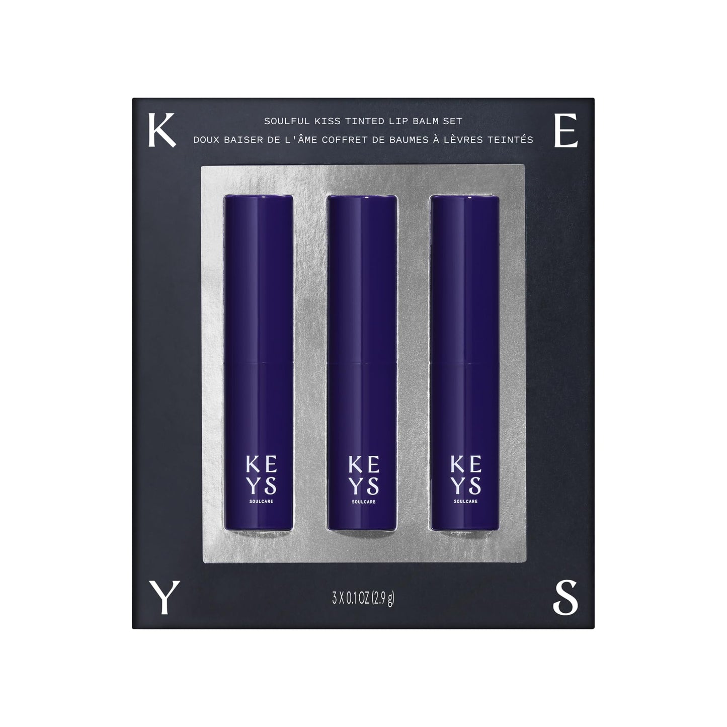Keys Soulcare Comforting Tinted Lip Balm, Moisturizes, Smooths & Softens Dry Lips with Shea Butter, Buildable Sheer Color, Long-Lasting, Vanilla Scent
